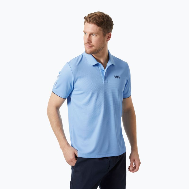 Men's Helly Hansen Ocean Polo Shirt bright blue