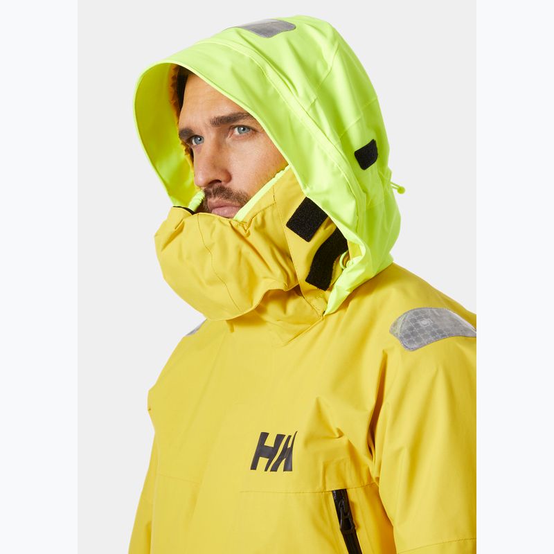 Men's sailing jacket Helly Hansen Skagen Offshore gold rush 4