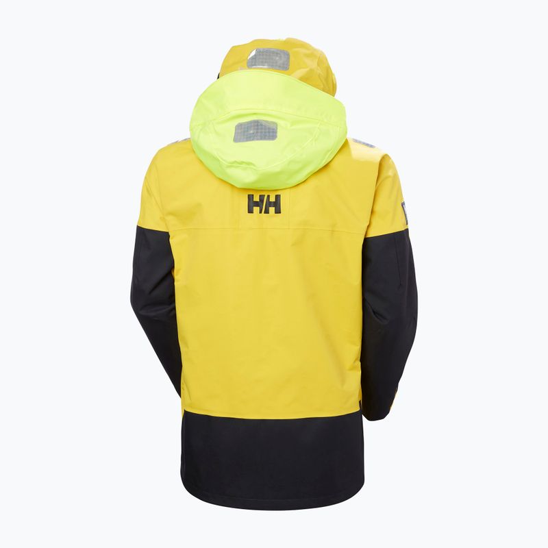 Men's sailing jacket Helly Hansen Skagen Offshore gold rush 10