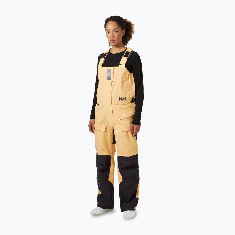 Helly Hansen Skagen Offshore Bib orange sorbet women's sailing trousers