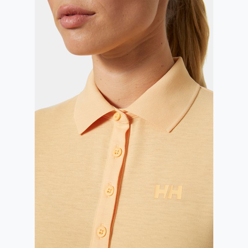 Helly Hansen women's polo shirt Siren Polo miami peach 3