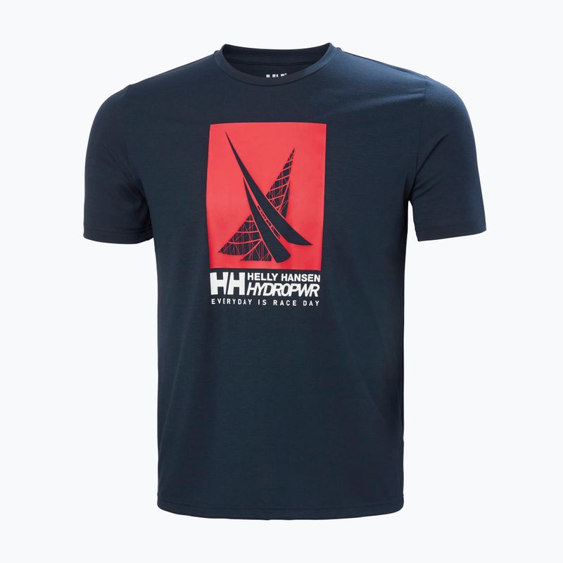 Men's Helly Hansen HP Race T-shirt Graphic navy 5