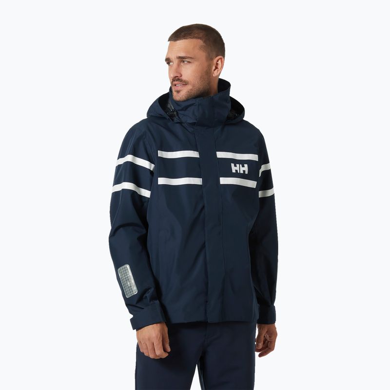 Helly Hansen men's sailing jacket Salt Inshore navy