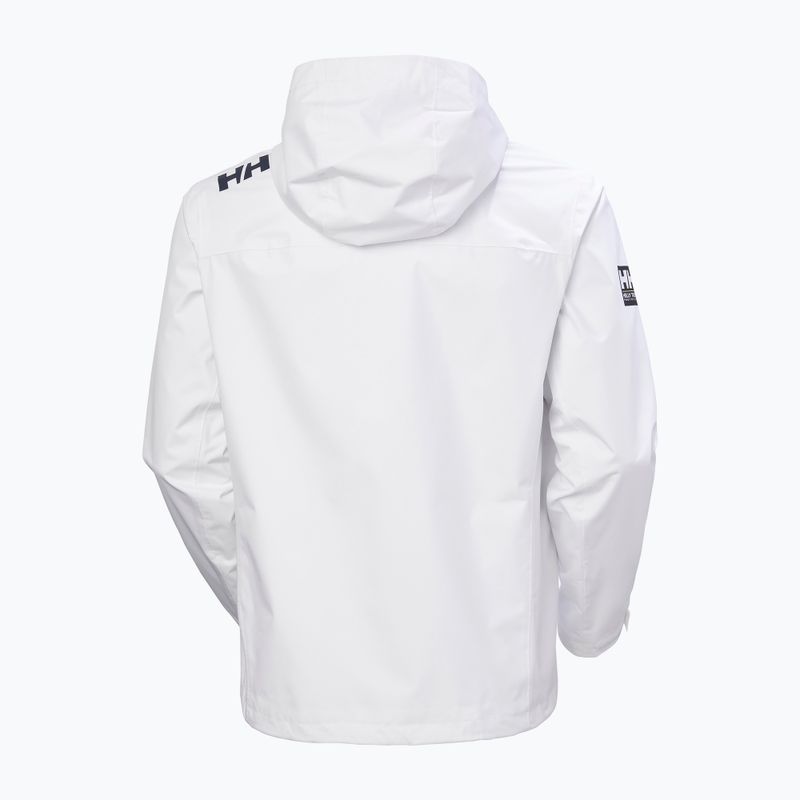 Men's sailing jacket Helly Hansen Crew Hooded 2.0 white 8