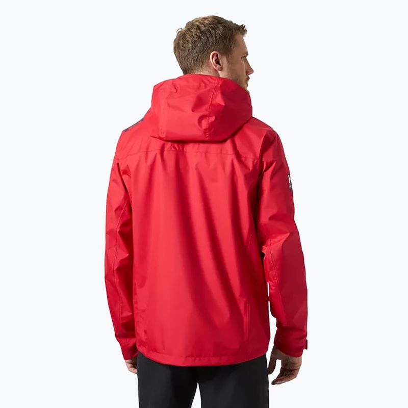 Men's sailing jacket Helly Hansen Crew Hooded 2.0 red 2