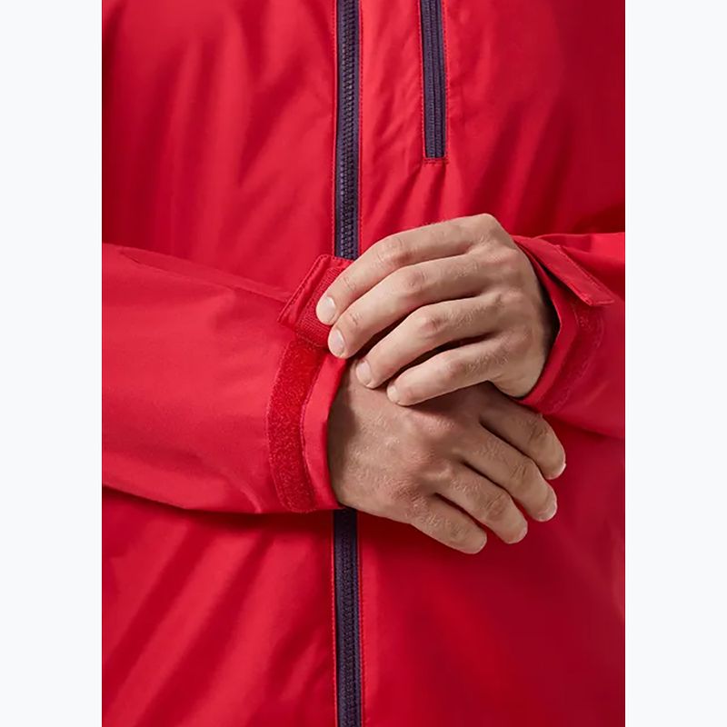 Men's sailing jacket Helly Hansen Crew Hooded 2.0 red 5