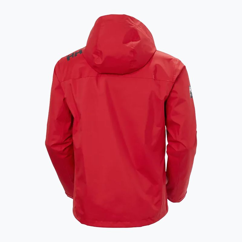 Men's sailing jacket Helly Hansen Crew Hooded 2.0 red 7