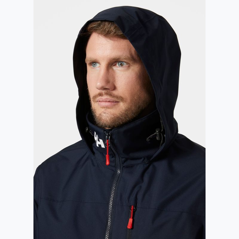 Men's sailing jacket Helly Hansen Crew Hooded 2.0 navy 3