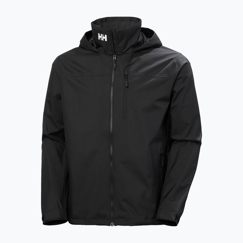 Men's sailing jacket Helly Hansen Crew Hooded 2.0 black 7