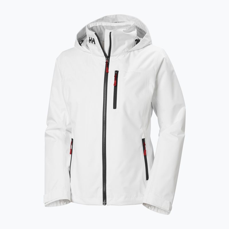 Women's sailing jacket Helly Hansen Crew Hooded Midlayer 2.0 white 7