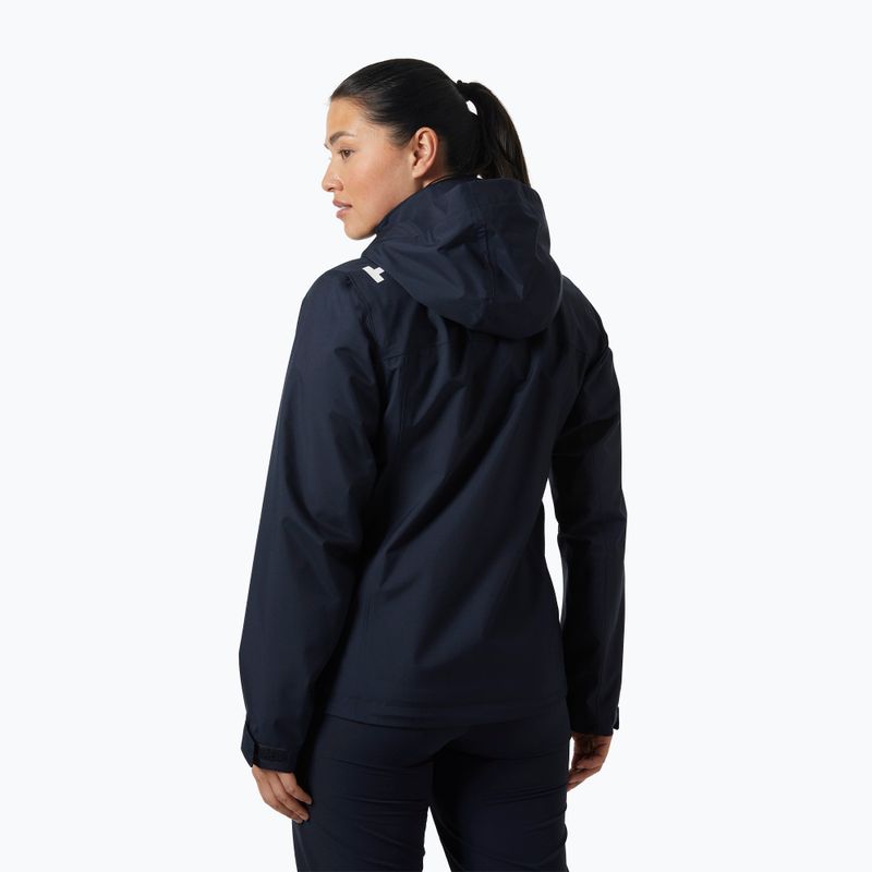 Women's sailing jacket Helly Hansen Crew Hooded 2.0 navy 2