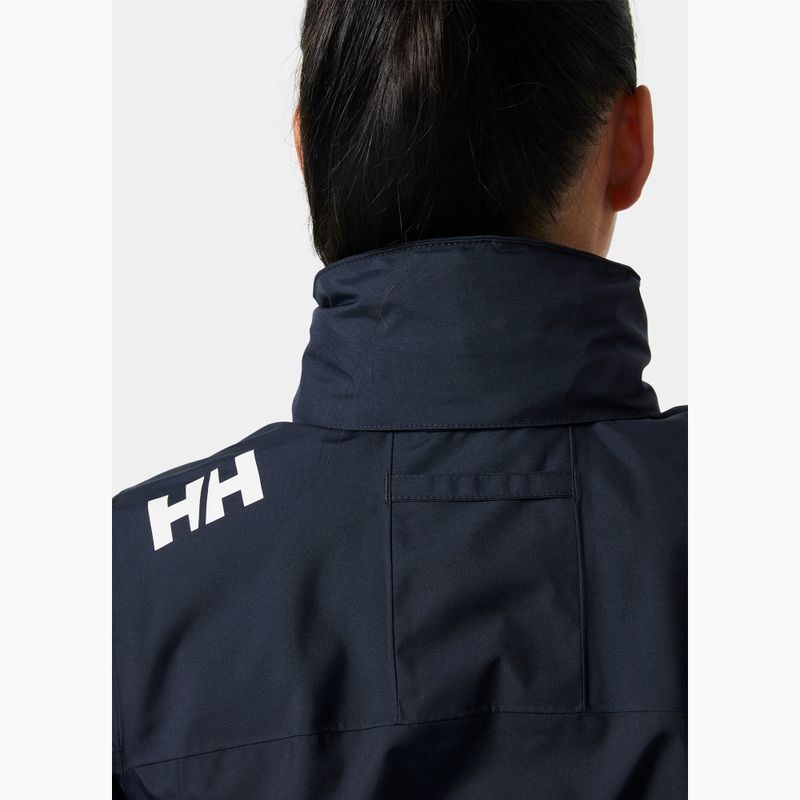 Women's sailing jacket Helly Hansen Crew Hooded 2.0 navy 4