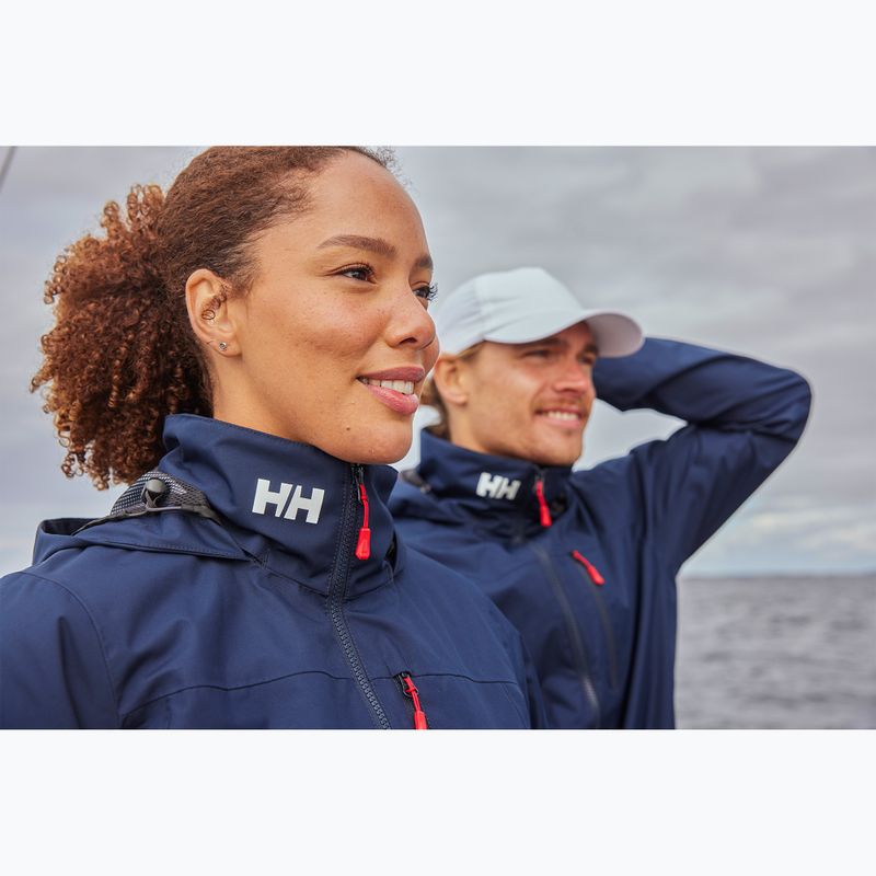 Women's sailing jacket Helly Hansen Crew Hooded 2.0 navy 11