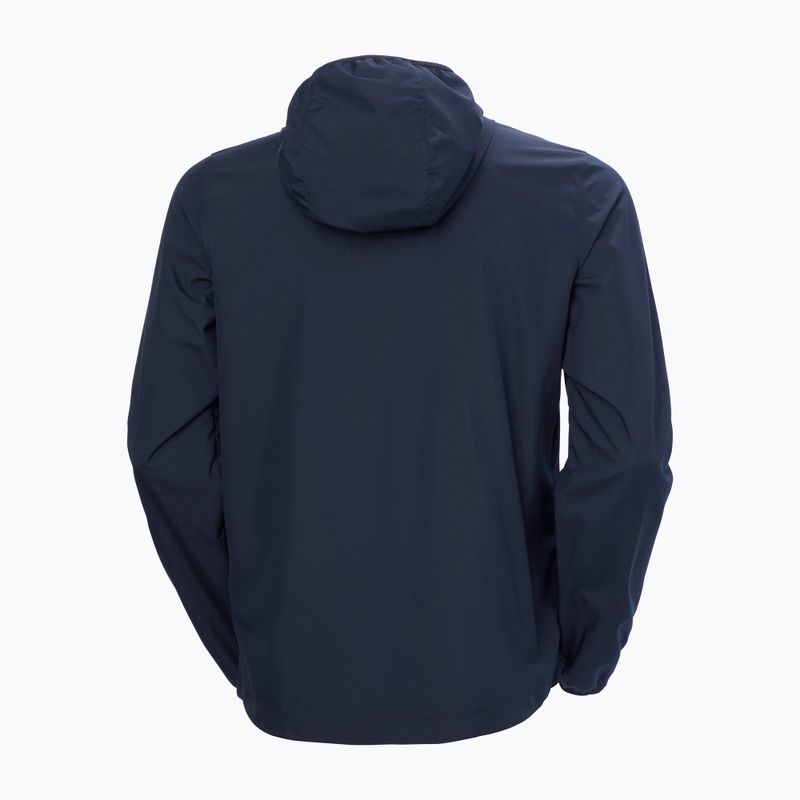 Men's sailing jacket Helly Hansen Salt Striped Windbreaker navy 6