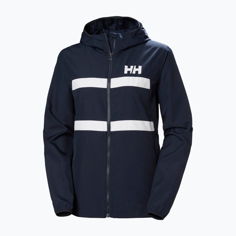 Women's sailing jacket Helly Hansen Salt Stripe Windbreaker navy 5