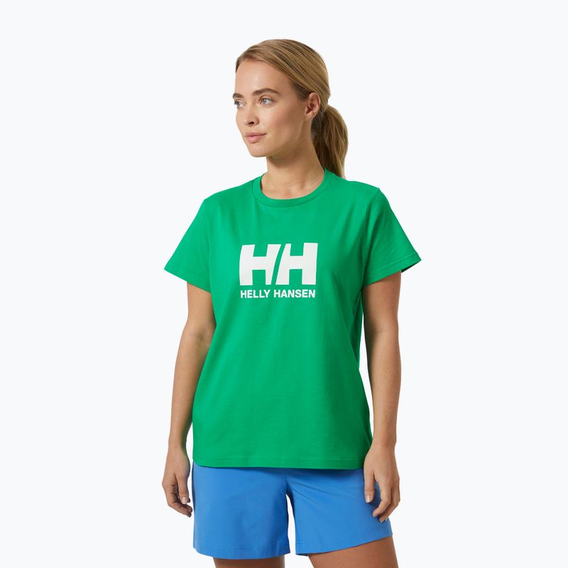 Helly Hansen women's t-shirt Logo 2.0 bright green