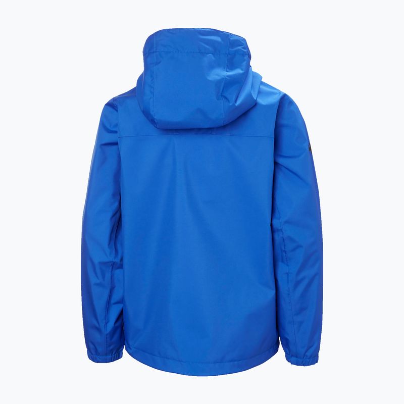 Children's sailing jacket Helly Hansen Crew Hooded JR cobalt 2.0 7