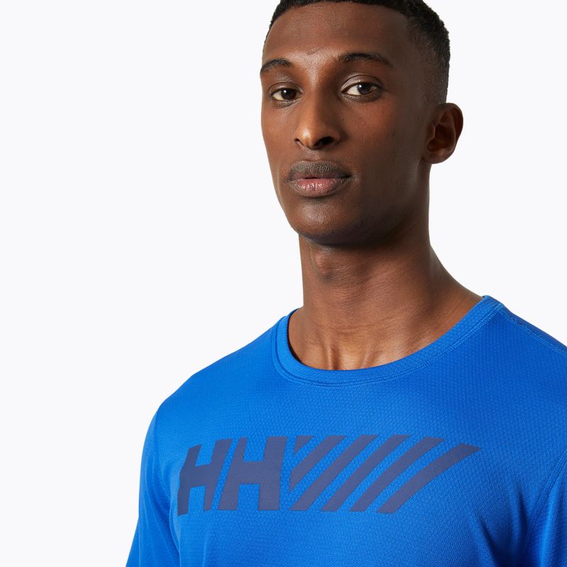 Men's Helly Hansen Lifa Tech Graphic t-shirt cobalt 2.0 3