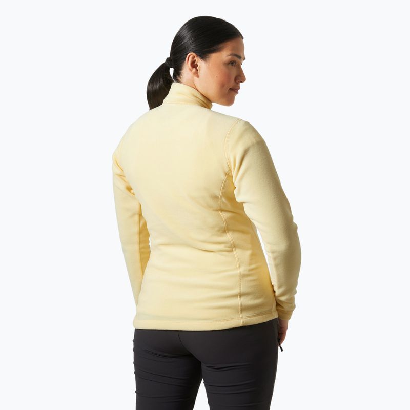 Women's trekking jacket Helly Hansen Daybreaker 1/2 Zip yellow cream 2