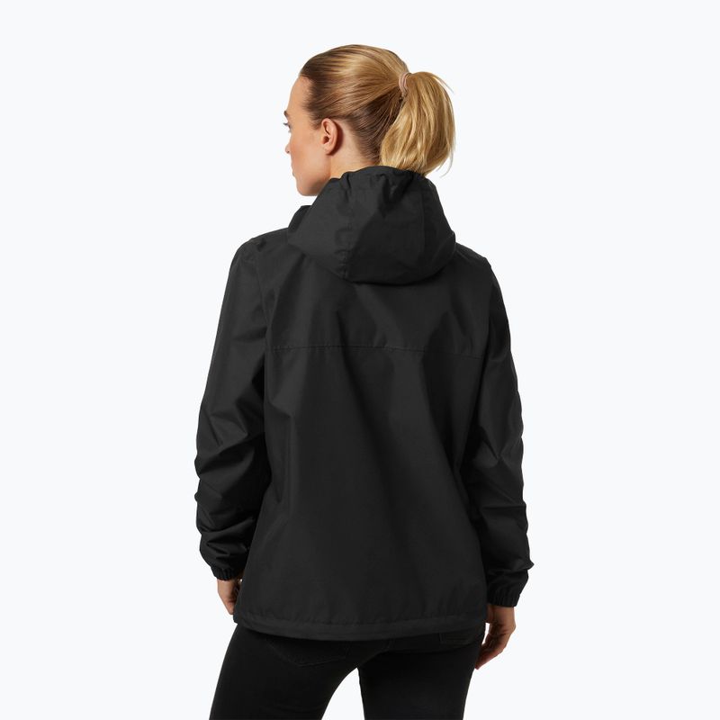Helly Hansen Vancouver women's rain jacket black 2