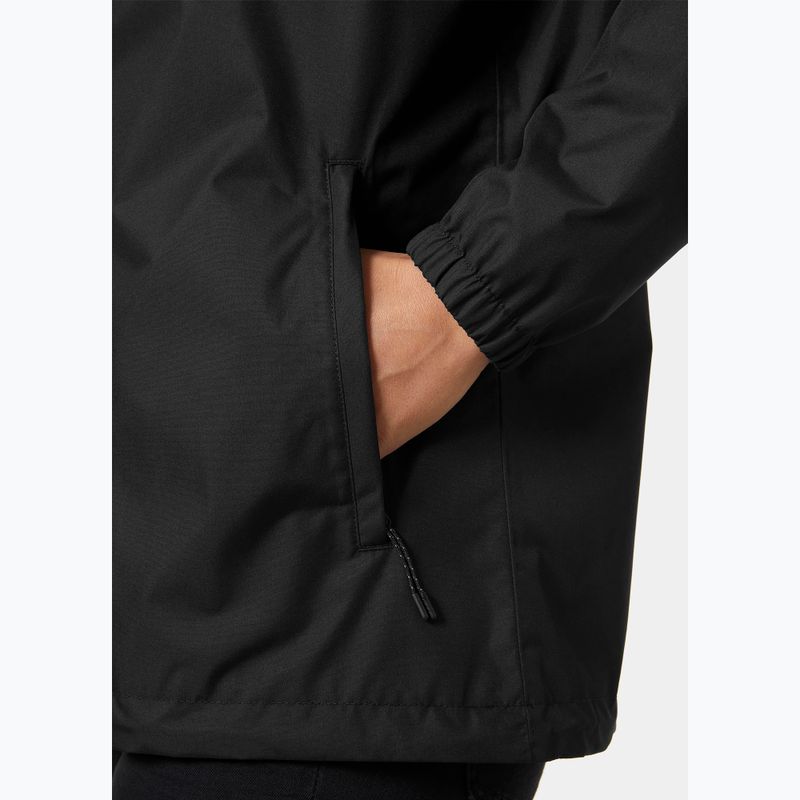 Helly Hansen Vancouver women's rain jacket black 4