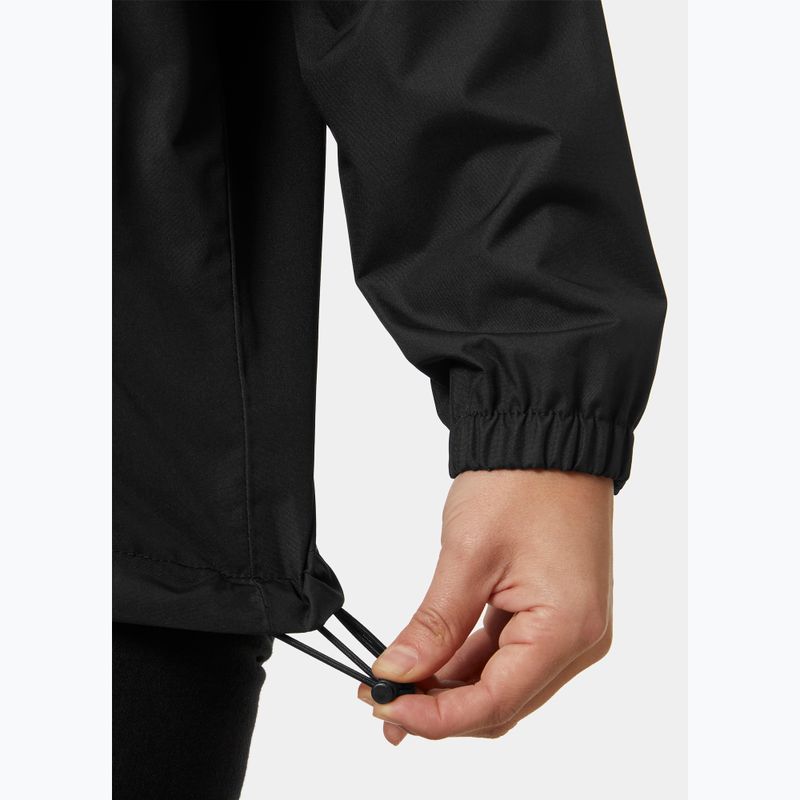 Helly Hansen Vancouver women's rain jacket black 5