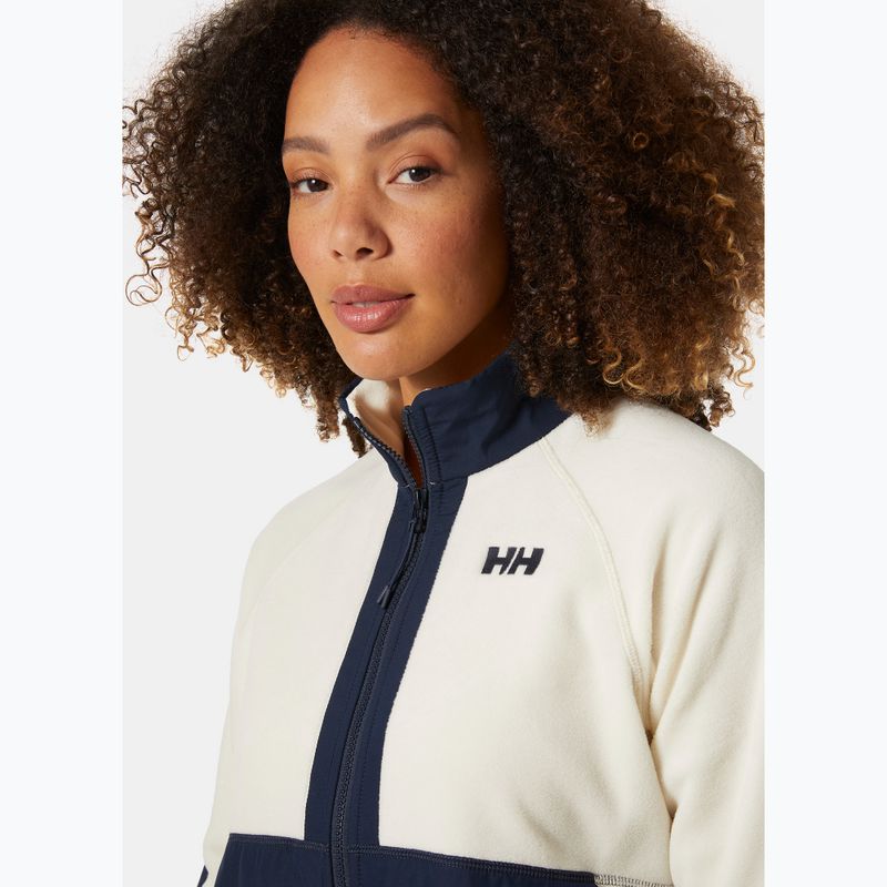 Helly Hansen women's Rig Fleece cream sweatshirt 3