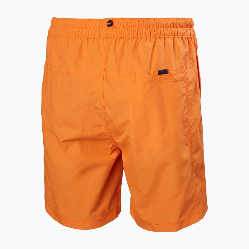 Men's Helly Hansen Calshot Trunk swim shorts poppy orange 6