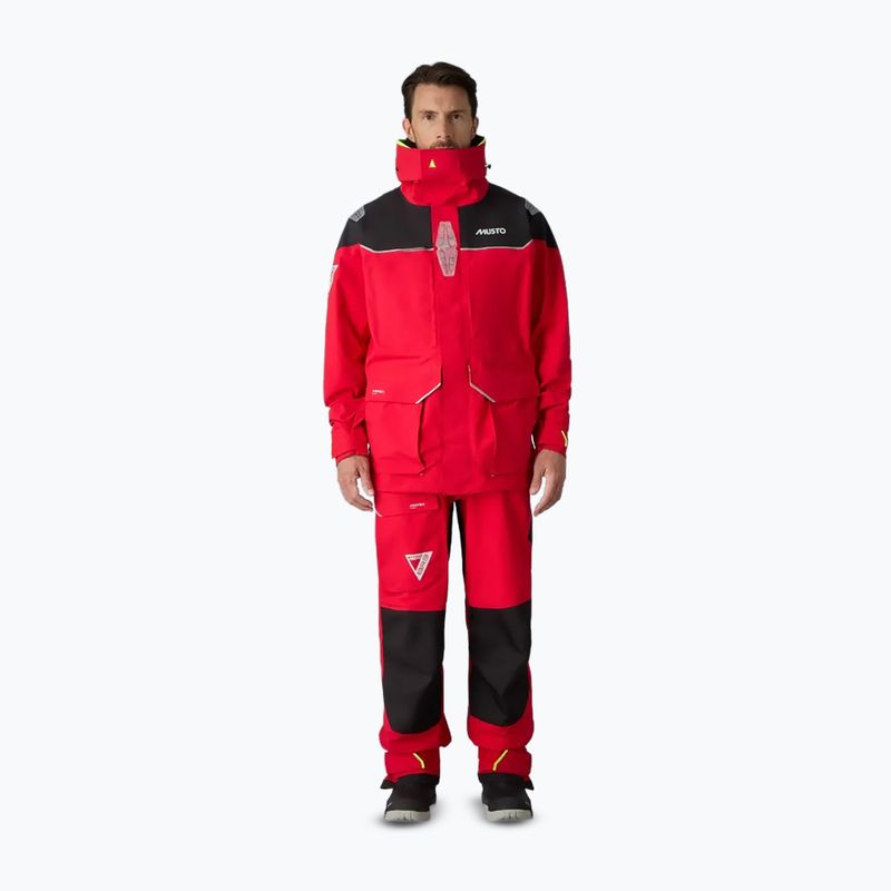 Men's Musto BR3 Pertex Offshore true red sailing jacket