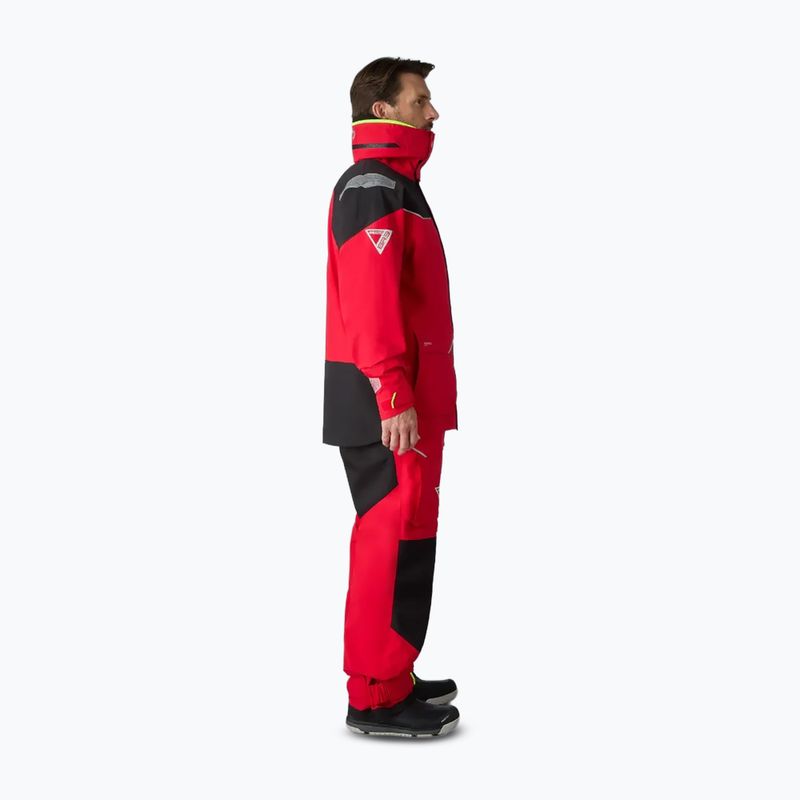 Men's Musto BR3 Pertex Offshore true red sailing jacket 2