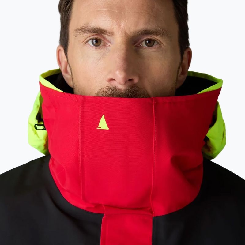 Men's Musto BR3 Pertex Offshore true red sailing jacket 3