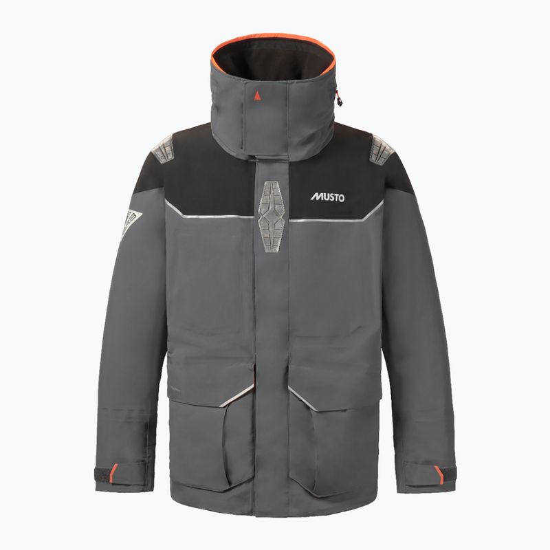Men's Musto BR3 Pertex Offshore sailing jacket charcoal