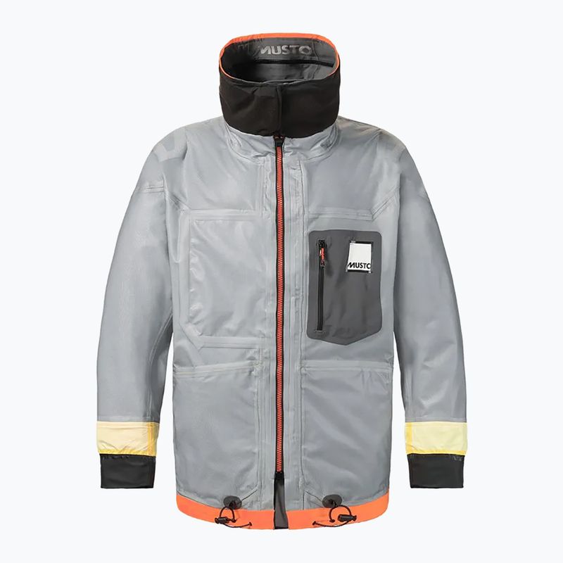 Men's Musto BR3 Pertex Offshore sailing jacket charcoal 3
