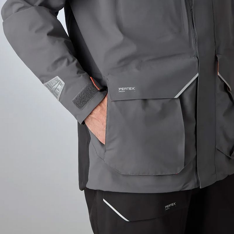 Men's Musto BR3 Pertex Offshore sailing jacket charcoal 12
