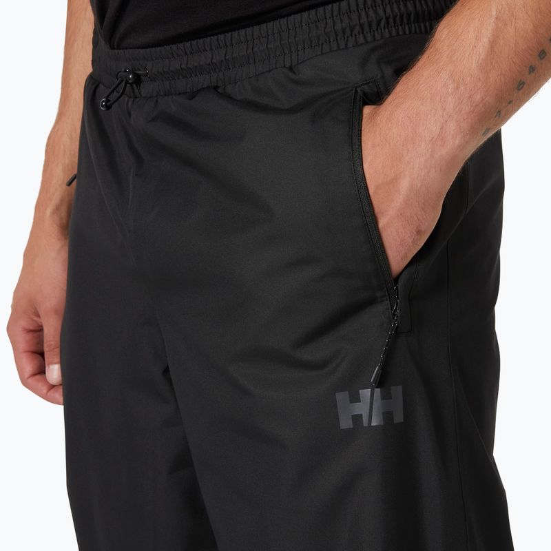 Men's Helly Hansen Vancouver black membrane trousers 4