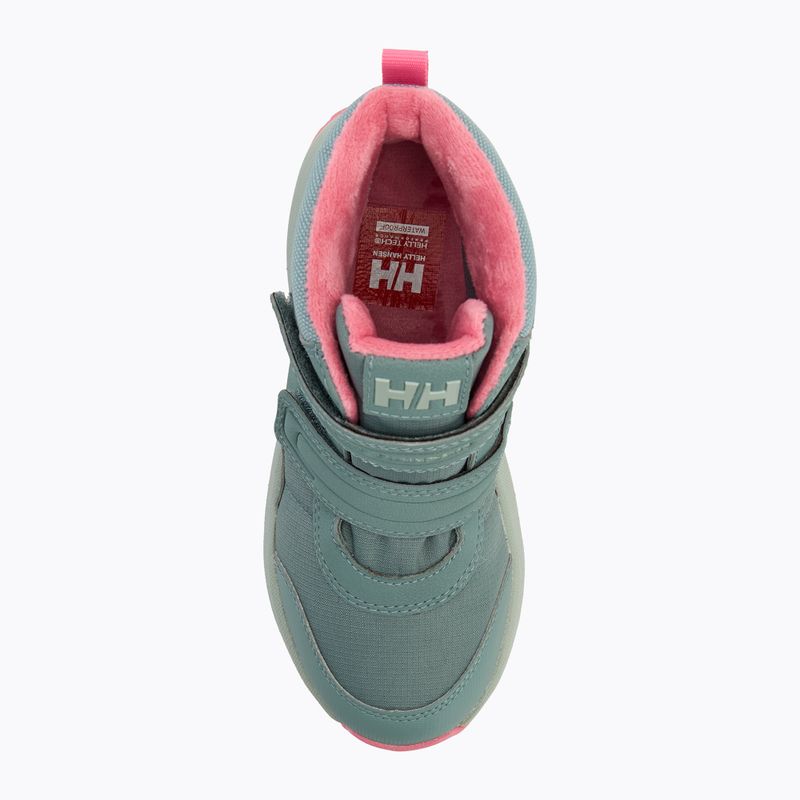Helly Hansen children's snow boots Jk Bowstring Boot HT cactus/ green mist 5