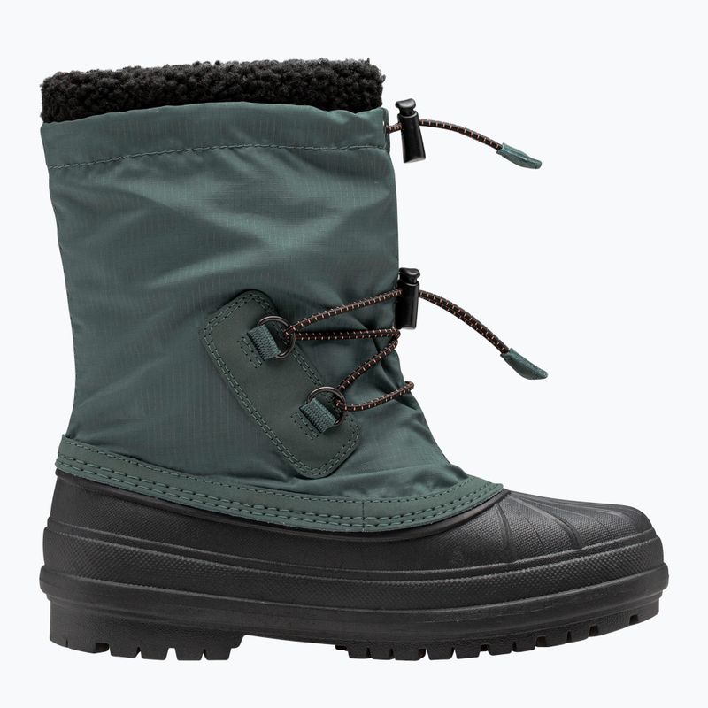 Helly Hansen Jk Varanger Insulated 453 dark creek/neon orange children's snow boots 2