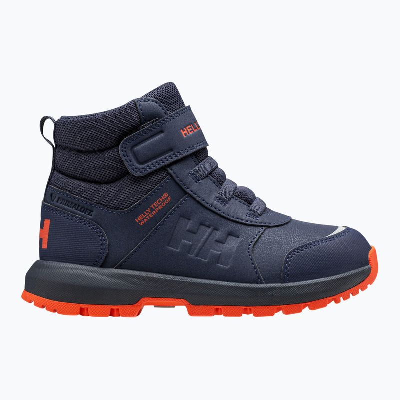 Helly Hansen Jk Shelter HellyTech children's snow boots navy/cherry tomato 8