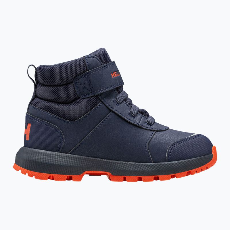 Helly Hansen Jk Shelter HellyTech children's snow boots navy/cherry tomato 9