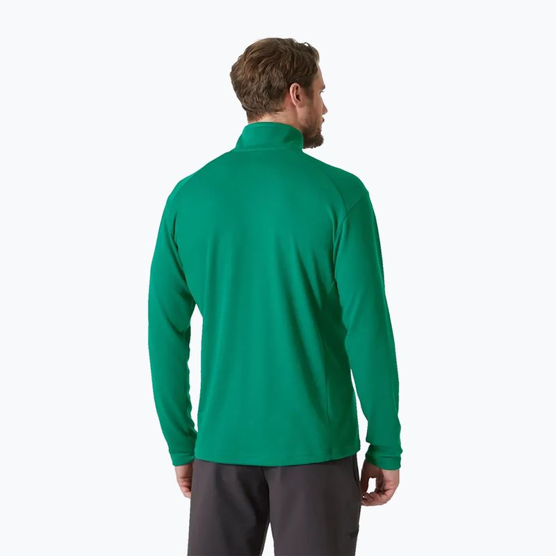 Men's Helly Hansen HP 1/2 Zip Pullover sailing sweatshirt emerald 2