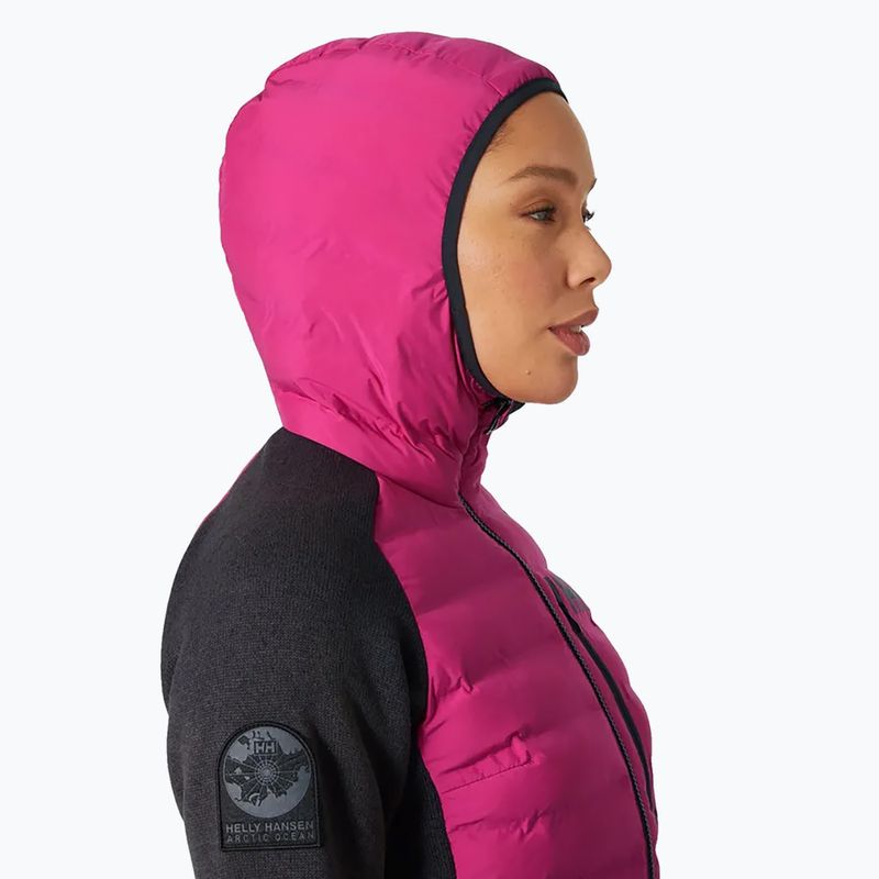 Helly Hansen women's sailing jacket Arctic Ocean Hybrid Insulator magenta 2.0 3