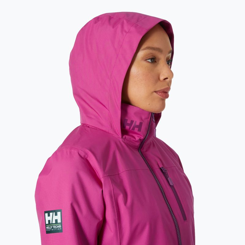 Women's sailing jacket Helly Hansen Crew Hooded Midlayer 2.0 magenta 2.0 3