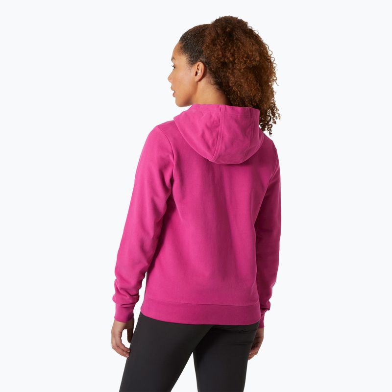 Women's Helly Hansen HH Logo Full Zip Hoodie 2.0 magenta 2.0 2