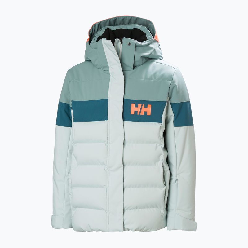 Helly Hansen children's ski jacket Diamond green mist 8