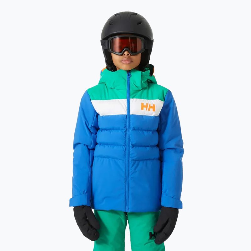 Helly Hansen children's ski jacket Cyclone cobalt 2.0