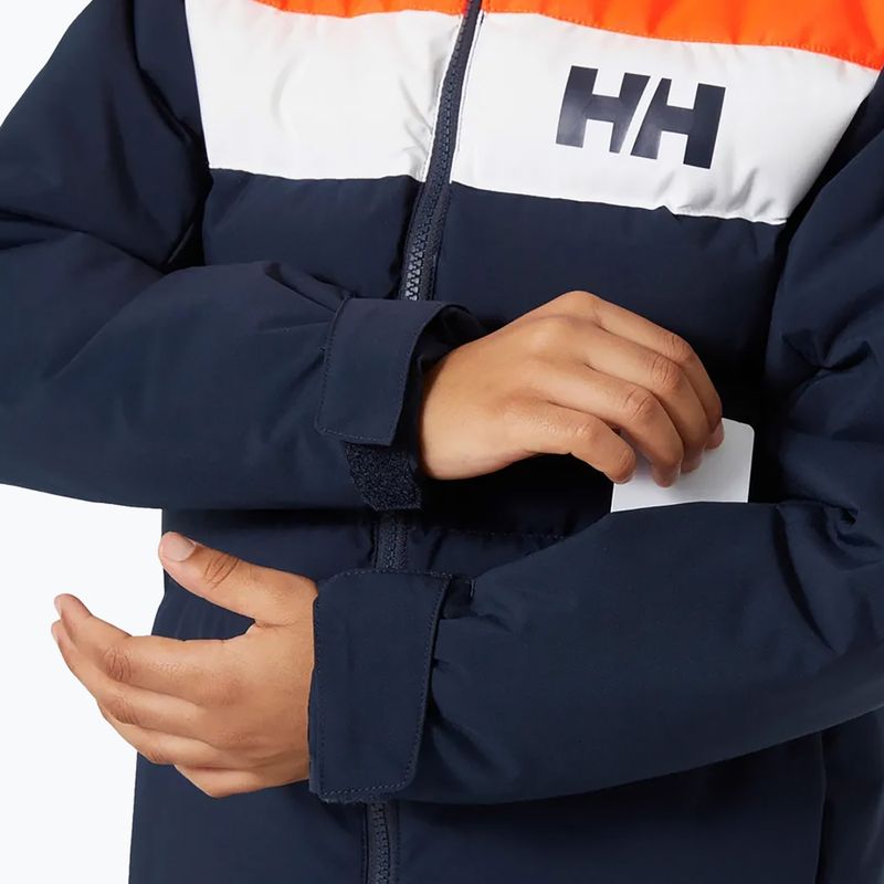 Helly Hansen children's ski jacket Cyclone navy 5