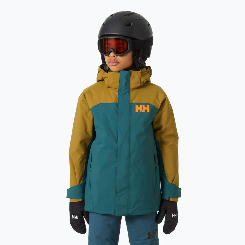 Helly Hansen Level dark creek children's ski jacket