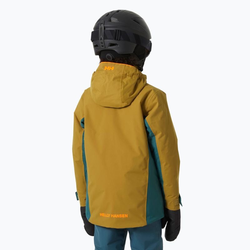 Helly Hansen Level dark creek children's ski jacket 2