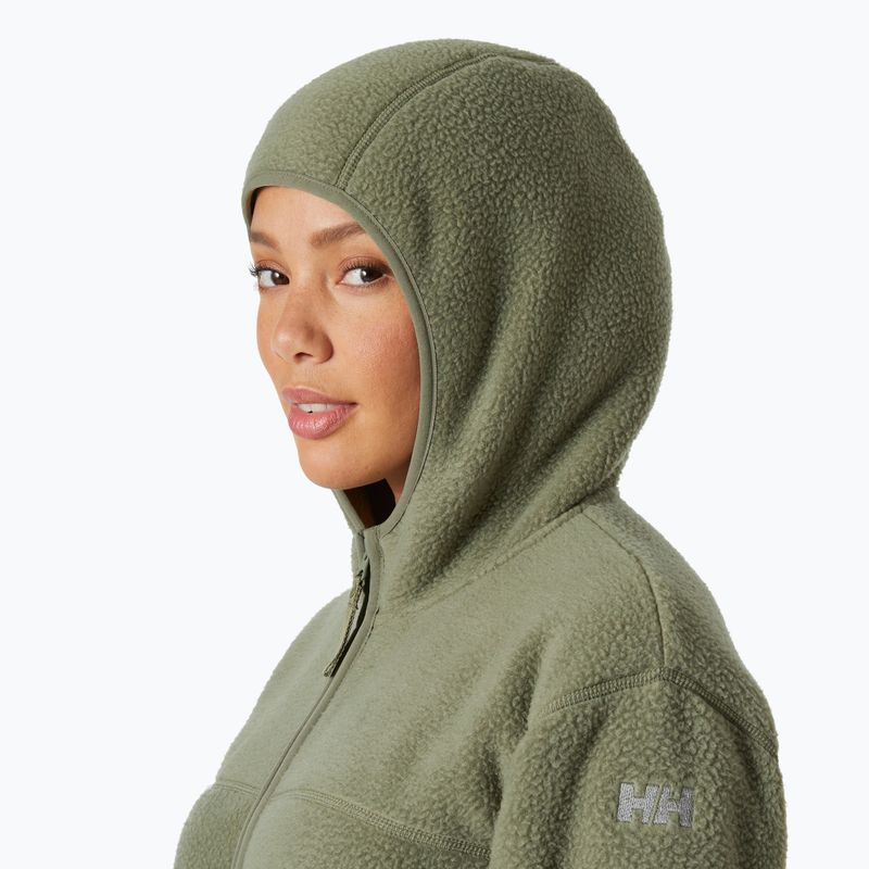 Helly Hansen women's sweatshirt Maud Pile lav green 3