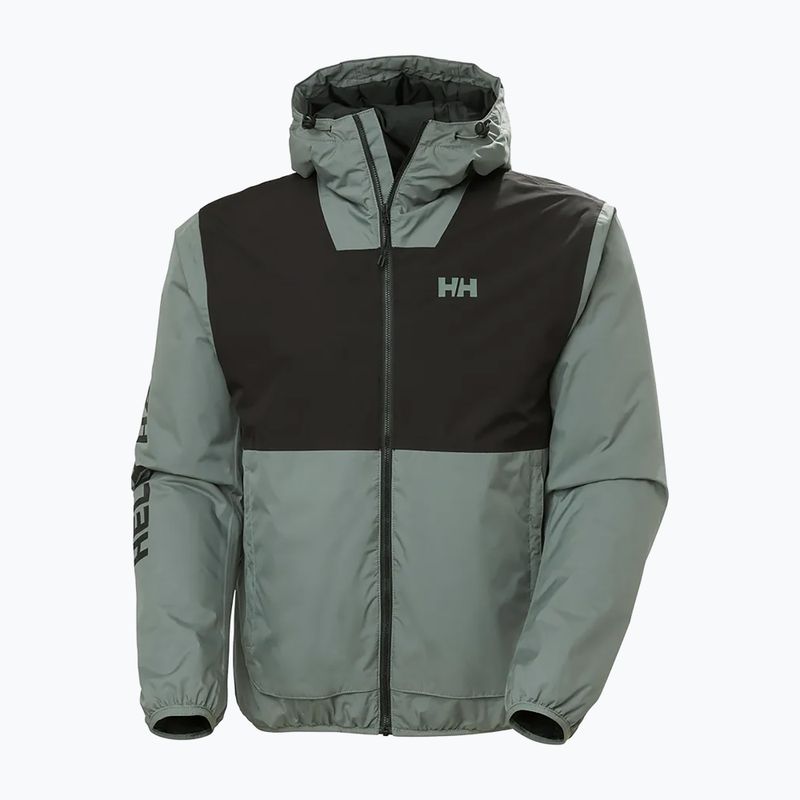 Men's Helly Hansen Ervik Ins Rain jacket grey cactus 5